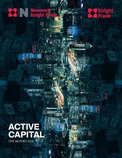 ACTIVE CAPITAL THE REPORT 2018 - Knight Frank