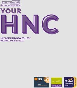 HNC PROSPECTUS 2022-2023 - HUDDERSFIELD NEW COLLEGE