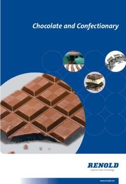 Chocolate and Confectionary