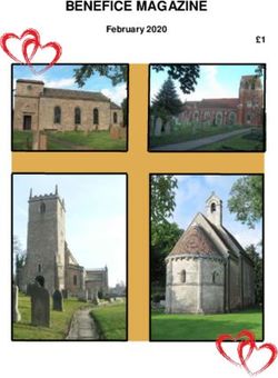 BENEFICE MAGAZINE - ecwst