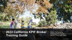 2022 California KPIF Broker Training Guide - Kaiser Permanente Individual and Family (KPIF) - Plan Year 2022 - Word & Brown
