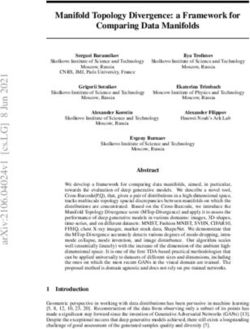 Manifold Topology Divergence: a Framework for Comparing Data Manifolds - arXiv