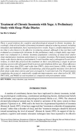 Treatment of Chronic Insomnia with Yoga: A Preliminary Study with Sleep-Wake Diaries