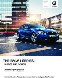 THE BMW SERIES. -DOOR AND -DOOR.