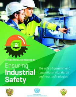 The role of government, regulations, standards and new technologies