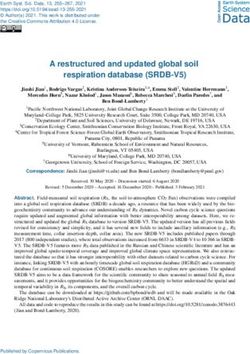 A restructured and updated global soil respiration database (SRDB-V5) - ESSD