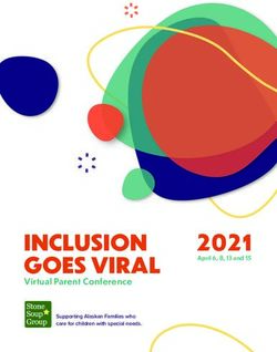 INCLUSION GOES VIRAL 2021 - Stone Soup Group