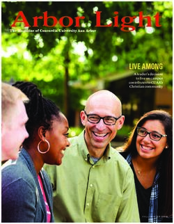 Arbor Light LIVE AMONG - A leader's decision to live on campus contributes to CUAA's Christian community - Concordia University Ann Arbor