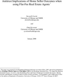 Antitrust Implications of Home Seller Outcomes when using Flat-Fee Real Estate Agents