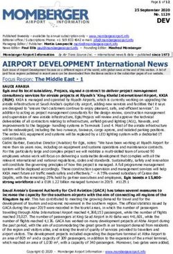 AIRPORT DEVELOPMENT International News - Momberger ...