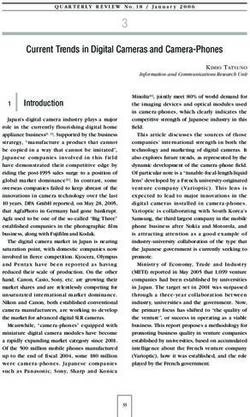 3 Current Trends in Digital Cameras and Camera-Phones - Core