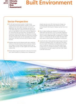 Built Environment - Department for Environment