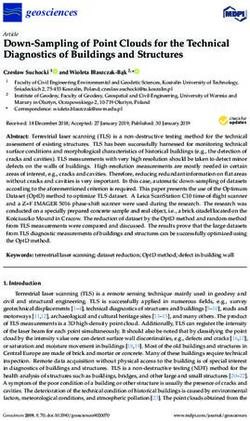 Down-Sampling of Point Clouds for the Technical Diagnostics of Buildings and Structures - MDPI