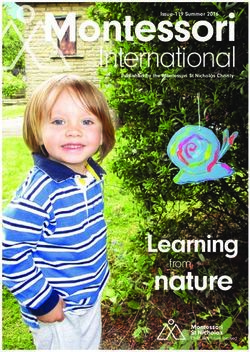 Montessori International - Learning - Montessori St Nicholas