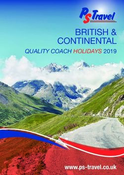 BRITISH & CONTINENTAL - QUALITY COACH HOLIDAYS 2019 - www.ps-travel.co.uk - PS Travel