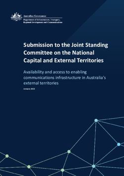 Submission to the Joint Standing Committee on the National Capital and External Territories - Availability and access to enabling communications ...