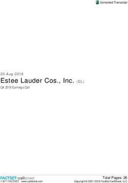 Estee Lauder Cos., Inc. (EL) - 20-Aug-2018 - Coming Soon page