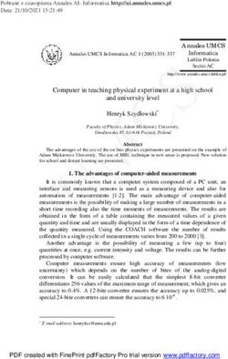 Computer in teaching physical experiment at a high school and university level