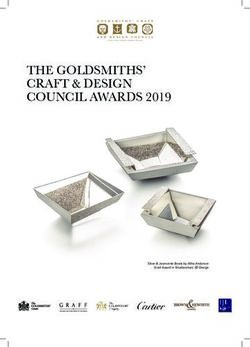 THE GOLDSMITHS' CRAFT & DESIGN COUNCIL AWARDS 2019