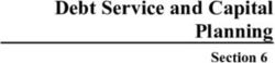 Debt Service and Capital Planning - Onondaga County