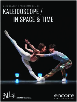 KALEIDOSCOPE / IN SPACE & TIME - Encore Arts San Francisco