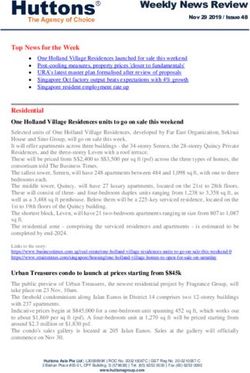 Weekly News Review - Huttons Asia Pte Ltd