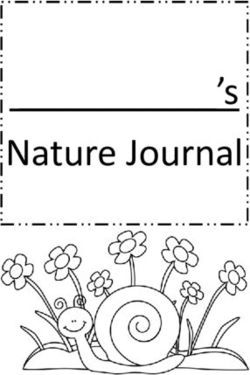 Nature Journal _'s - Licking Park District