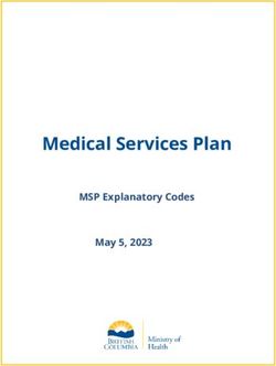 Medical Services Plan - MSP Explanatory Codes May 5, 2023 - Gov.bc.ca