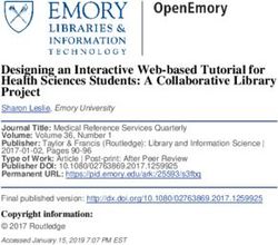 Designing an Interactive Web-based Tutorial for Health Sciences Students: A Collaborative Library Project