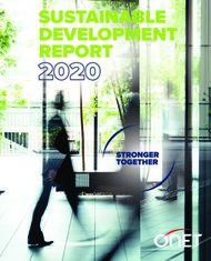 SUSTAINABLE DEVELOPMENT REPORT - Groupe Onet