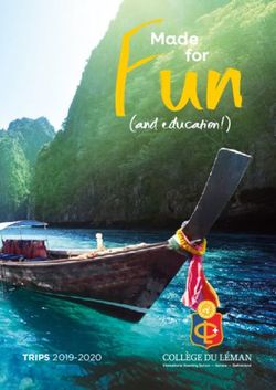 FunMade (and education!) - TRIPS 2019-2020 - Nord Anglia Education