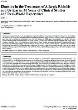 Ebastine in the Treatment of Allergic Rhinitis and Urticaria: 30 Years of Clinical Studies and Real-World Experience