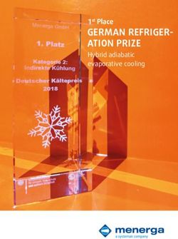 GERMAN REFRIGER-ATION PRIZE - 1st Place - Menerga