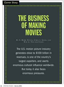 THE BUSINESS OF MAKING MOVIES