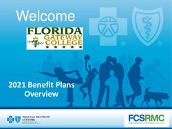 Welcome - 2021 Benefit Plans Overview - Florida Gateway College