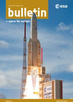 Bulletin space for europe - European Space ...