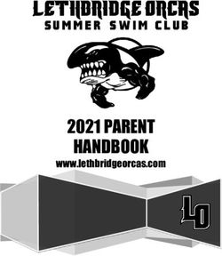 2021 PARENT HANDBOOK www.lethbridgeorcas.com