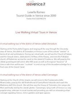 Luisella Romeo Tourist Guide in Venice since 2000 - SeeVenice