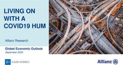 LIVING ON WITH A COVID19 HUM - Global Economic Outlook September 2020 - Euler Hermes