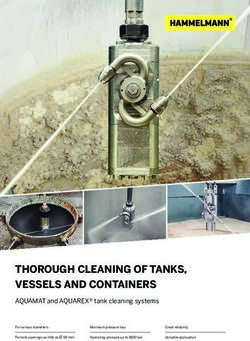 THOROUGH CLEANING OF TANKS, VESSELS AND CONTAINERS - AQUAMAT and AQUAREX tank cleaning systems