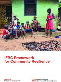 IFRC Framework for Community Resilience - www.ifrc.org Saving lives, changing minds - International ...