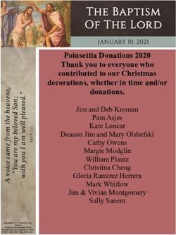 Poinsettia Donations 2020 Thank you to everyone who contributed to our Christmas decorations, whether in time and/or donations.