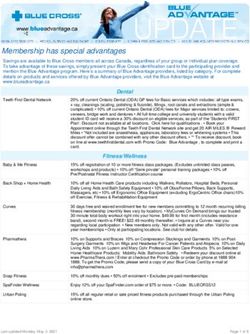 Membership has special advantages