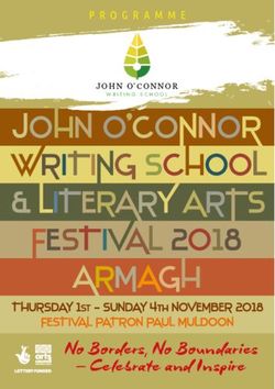 No Borders, No Boundaries - Celebrate and Inspire - JOHN O'CONNOR - The John O'Connor Writing School