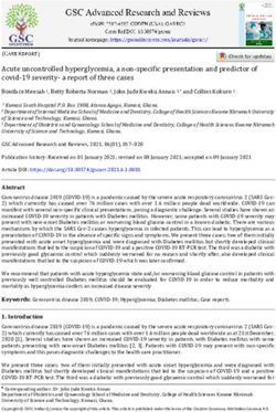 Acute uncontrolled hyperglycemia, a non-specific presentation and predictor of covid-19 severity- a report of three cases