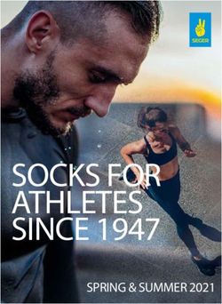 SOCKS FOR ATHLETES SINCE 1947 - SPRING & SUMMER 2021 - Red Fox