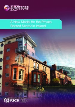 A New Model for the Private Rented Sector in Ireland