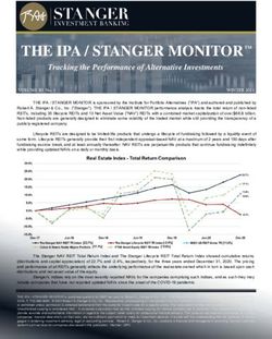 THE IPA / STANGER MONITOR - Institute for ...