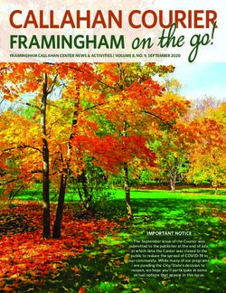 CALLAHAN COURIER FRAMINGHAM - City of Framingham