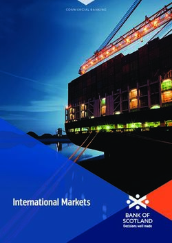 International Markets - Bank of Scotland Business